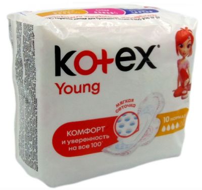 ��������� Kotex Young Normal 10��