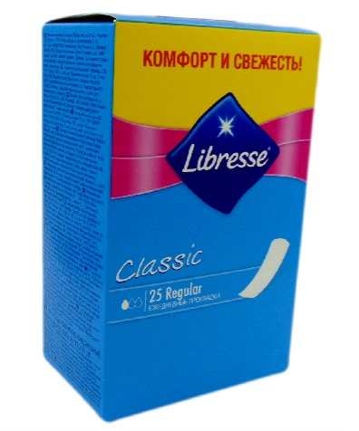 ��������� Libresse Classic Pantyliners Regular 25�� �������