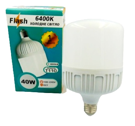 ����� ���������� �110 E27 40�� 6400� Flash