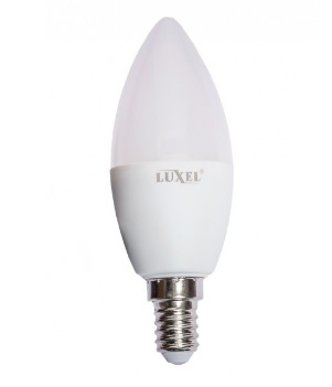 ����� ���������� LUXEL C37 10W 220V E14 4000K