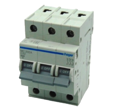 ������������ ������� Hager C 3p 32A