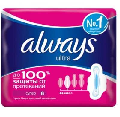 ��������� Always Ultra Super Plus Single 8��