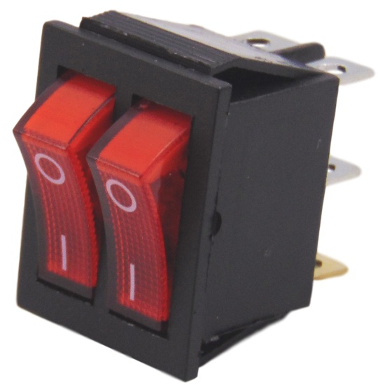 ��������� 2����. �������� � �������� KCD2-2101N R/B