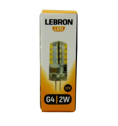 ����� ��������� LEBRON LED G4 2W 12V 4500K 200Lm