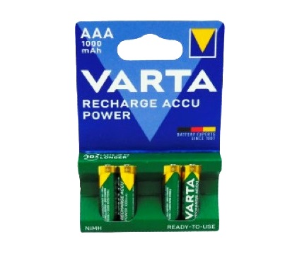 ���������� Varta Rechargeable HR03 (���) 1000mAh 1��