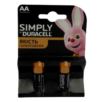 ��������� Duracell Simple MN 1500 LR6 (��) 1��